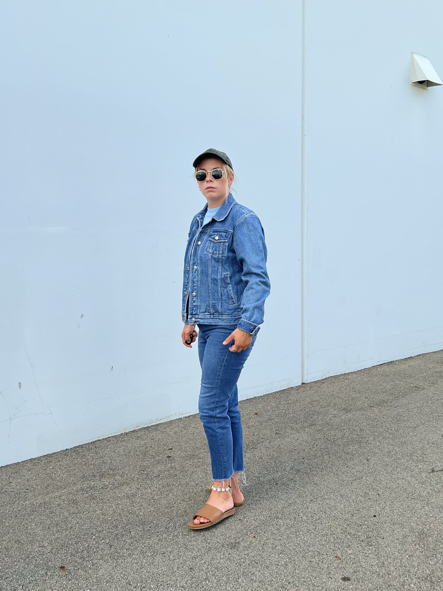 Love The Earth, Wear Recycled Clothes Vintage Denim