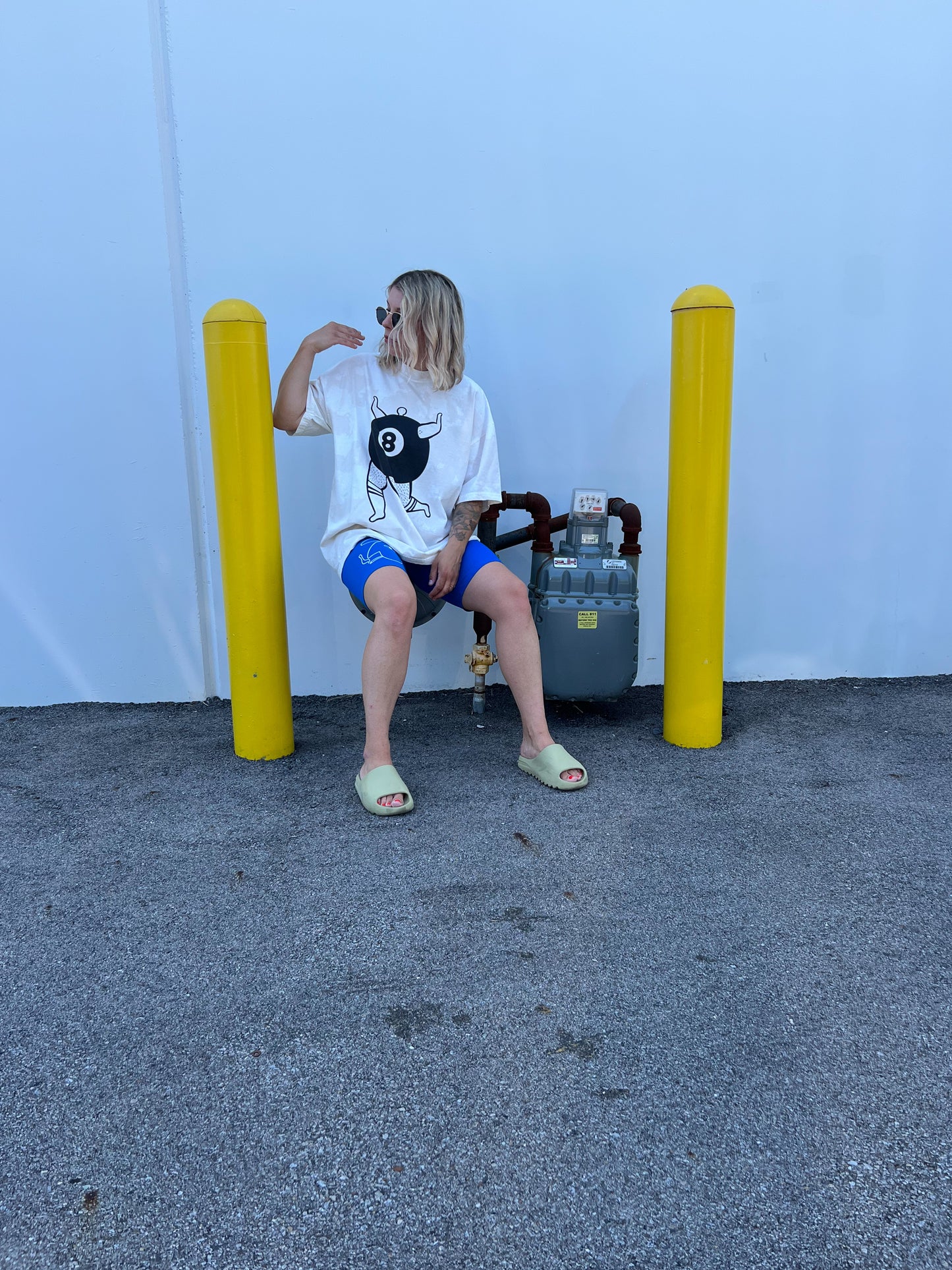 Cannabis Cowboy Bike Shorts