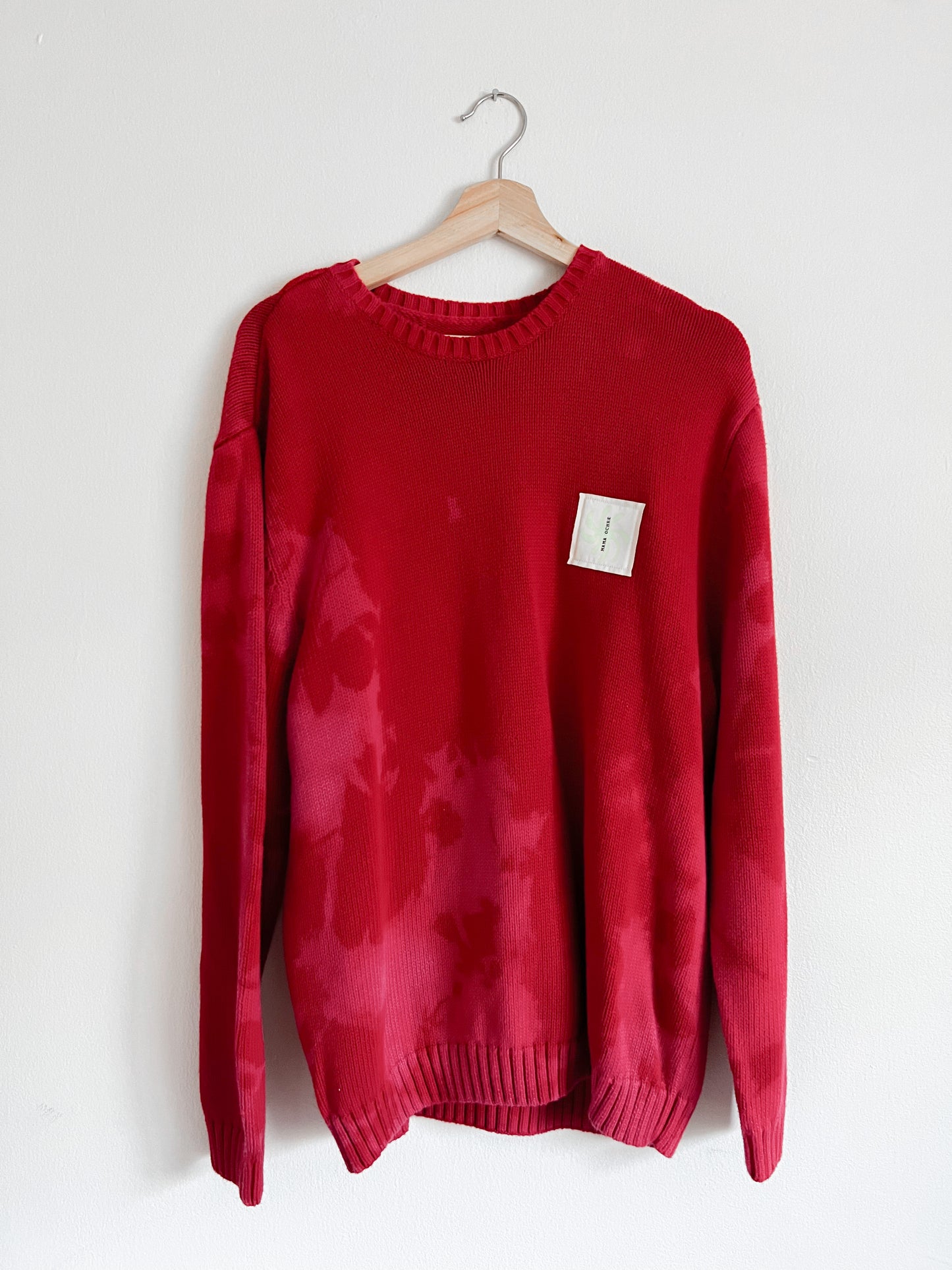 Red Milky Sweater