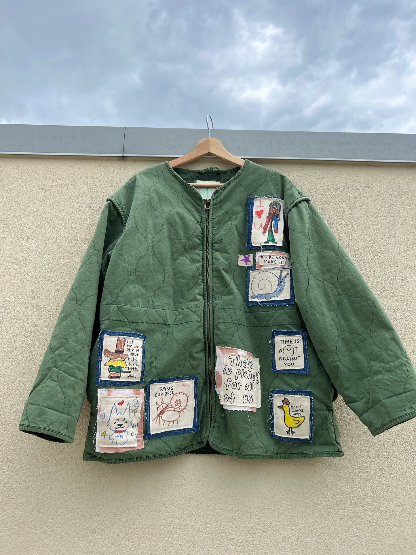 Save Me From Myself Chore Coat, Mindscapes Gallery Piece