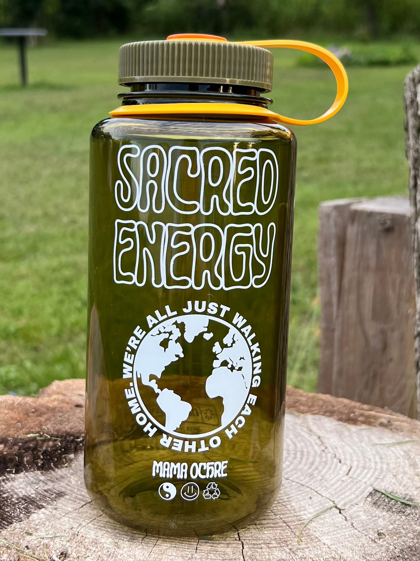 Sacred Energy 32oz Nalgene Water Bottle